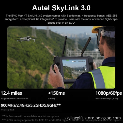 Autel Robotics EVO Max 4T Anti Interference No Blind Spots 8K Drone